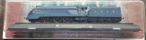 Model mallard locomotive - model,