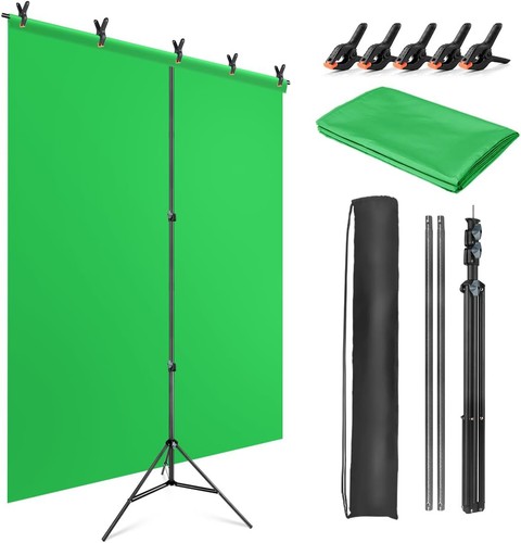 Green screen background with - green,