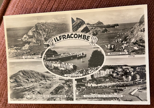 Vintage postcard ilfracombe - vintage,