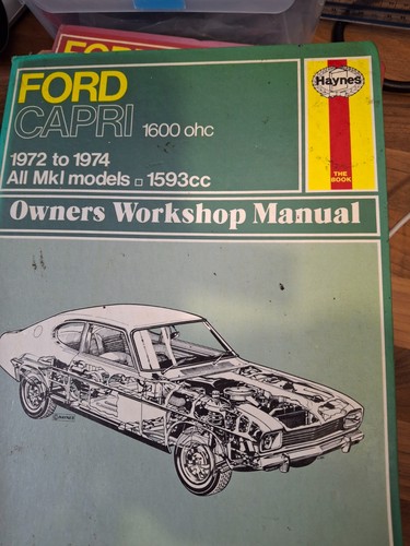 Haynes car manual ford - car,