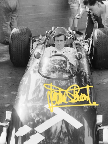 Jackie stewart signed - jackie,