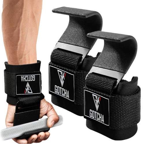 Weightlifting hooks straps - hooks,