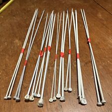 Aero Vintage Knitting Needles in various sizes. 10 Sets