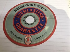 rudge whitworth bicycle 1949 Everlasting Guarantee Original Raleigh Nottingham