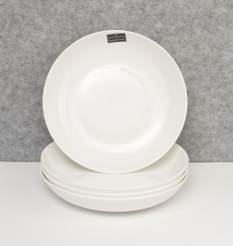 Dartington white bowls pasta - white,
