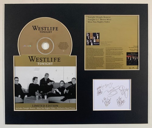 Westlife signed autographed - westlife,