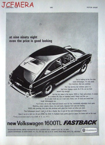 1965 volkswagen 1600tl - 1965,