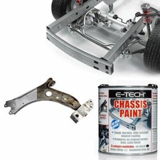 E-Tech Quick Repair Protect Restore Car Underbody Chassis Paint SILVER ALLOY