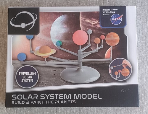 Solar system model build - system, model.