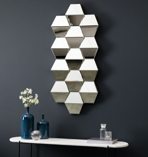 Mirror geometric hexagon - mirror.,