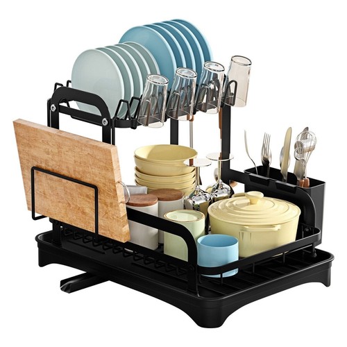 Tier dish drainer rack - 2,