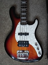 Cort Bass Guitar GB334A Active Electrics Fishman Mighty Mite Pickups 4 String 