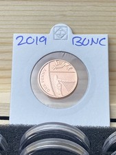 2019 Shield 1p One Pence Coin