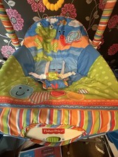 Baby Infant To Toddler Vibration Bouncer Rocker Swing Chair Soft Soothing Music