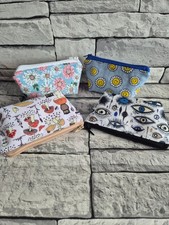 Handmade Fabric Coin Purse | Small Zipper Pouch | Cute Change Purse
