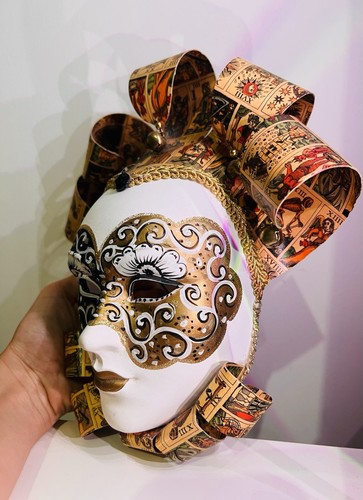 Vintage venetian carnival - vintage,