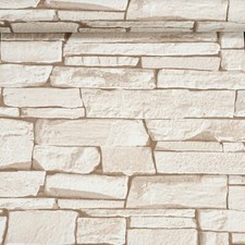 Beige Brick 3D Effect