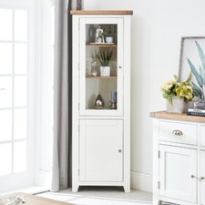 Display cabinet cheshire white - display,