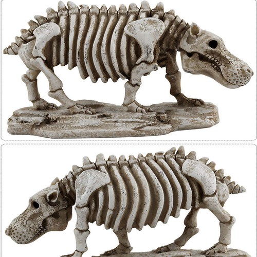 Halloween animal skeletons - halloween,