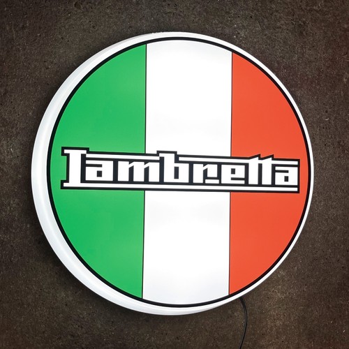 Lambretta italian flag led - italian,