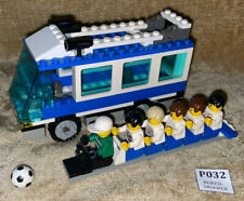 LEGO Sets: Sports: Soccer: 3405-1 Blue Bus (2000) TEAM BUS 100% FOOTBALL PLAYERS