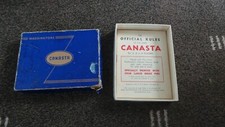 Vintage Waddingtons Canasta  Original Instructions NO PLAYING CARDS