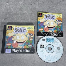 Rugrats Search for Reptar PS1 PlayStation PAL Game - VGC ✔️ w/Manual Black Label
