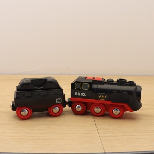 Wooden train track brio - wooden, h20