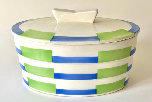 Large art deco cookie - large, jar