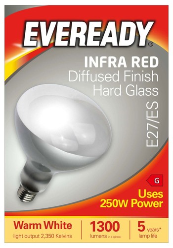 Eveready infra red - infra-red, lamp