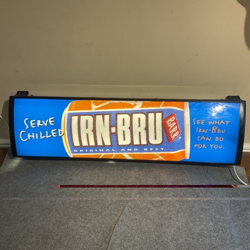 Vintage irn bru illuminated - irn-bru,