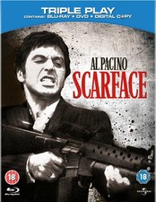 Scarface Blu-ray (2011) Al Pacino, De Palma (DIR) cert 18 2 discs Amazing Value