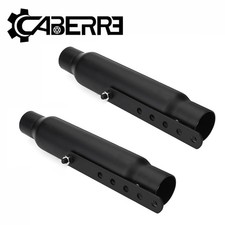 Pair 12'' Motorcycle Exhaust