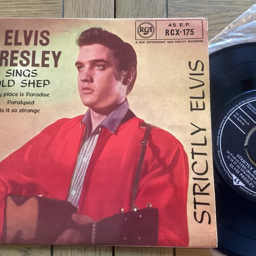Strictly elvis presley sings - strictly,