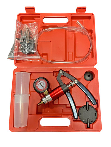 Hand held vacuum pump - hand, pressure