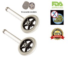 Walker Wheels Replacement Kit