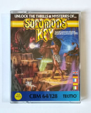 Commodore 64 Solomon's Key game by Tecmo / U.S. Gold - Tested Working