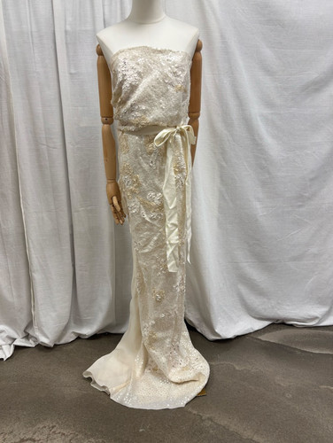 Lanvin champagne bloom column - champagne,