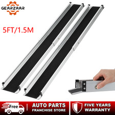 Telescopic Wheelchair Ramps PAIR 4ft - 5ft (0.9m - 1.5m) 200KG Telescopic NEW