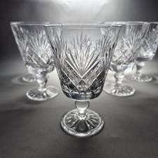 6 Royal Doulton Juno Crystal