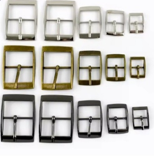 Metal belt buckle - belt, single