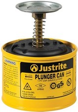 Justrite Plunger Can for