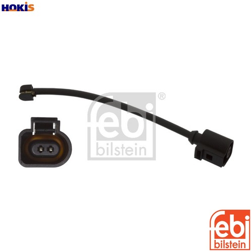 Warning contact brake pad wear - contact,