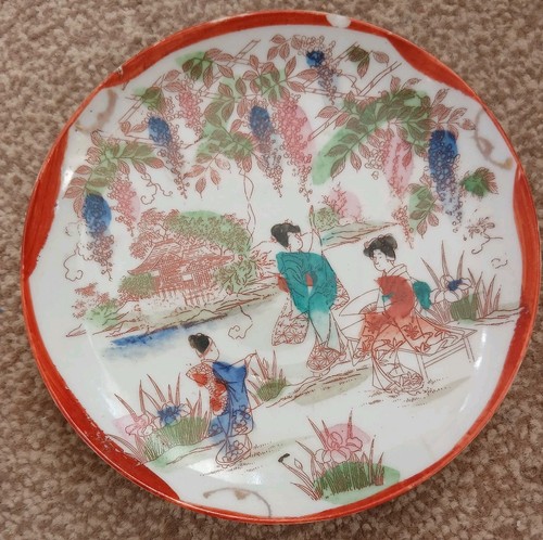 Antique handpainted japanese - handpainted,