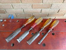 4 X Marples Bevel Edge Chisels
