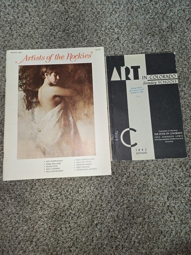 Vintage colorado art book lot - vintage,