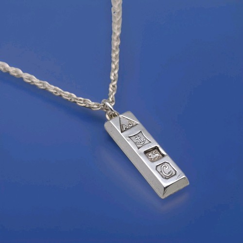 Vintage sterling silver - silver, ingot