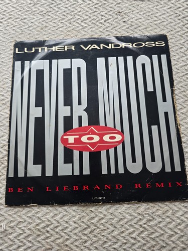 Luther vandross never too much - luther,