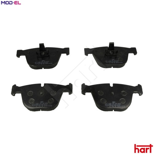 Brake pad set disc - pad, 223