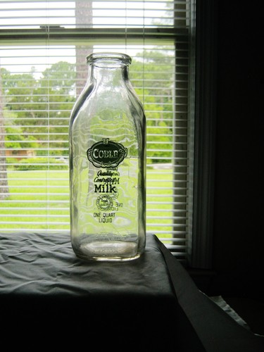 Coble dairy milk bottle - ,